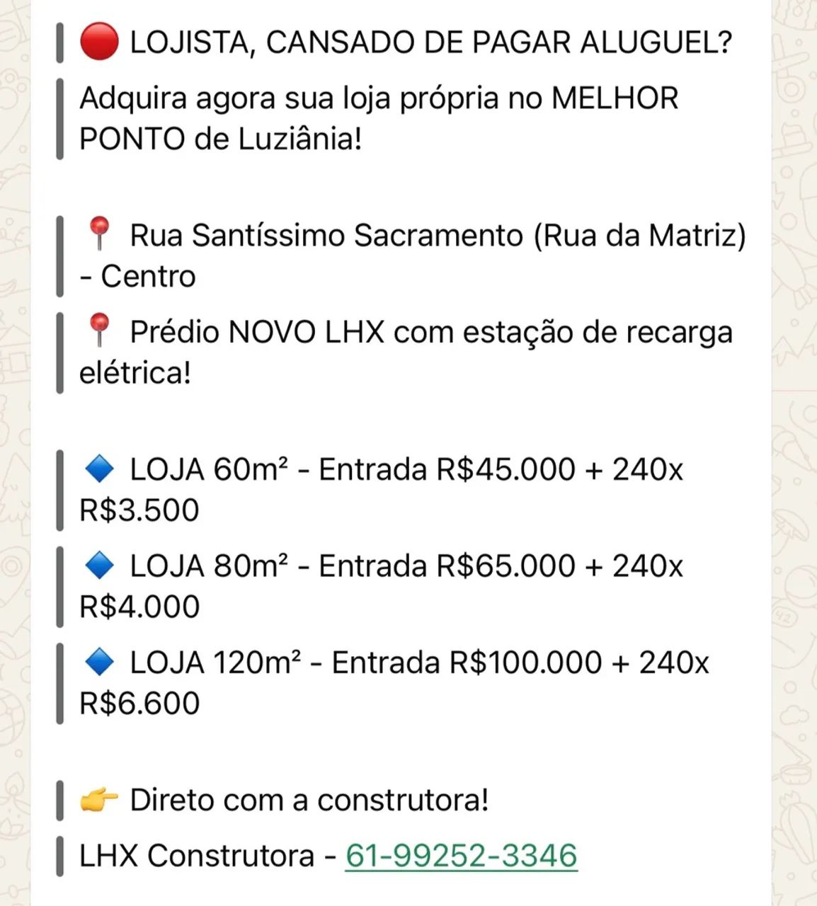 Vendo loja de 60 m2 centro de Luziânia  - Foto 3