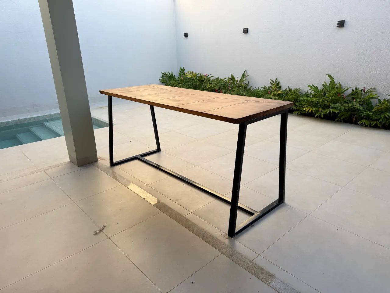MESA BISTRÔ / ÁREA GOURMET INDUSTRIAL - 2,10 m - Foto 2