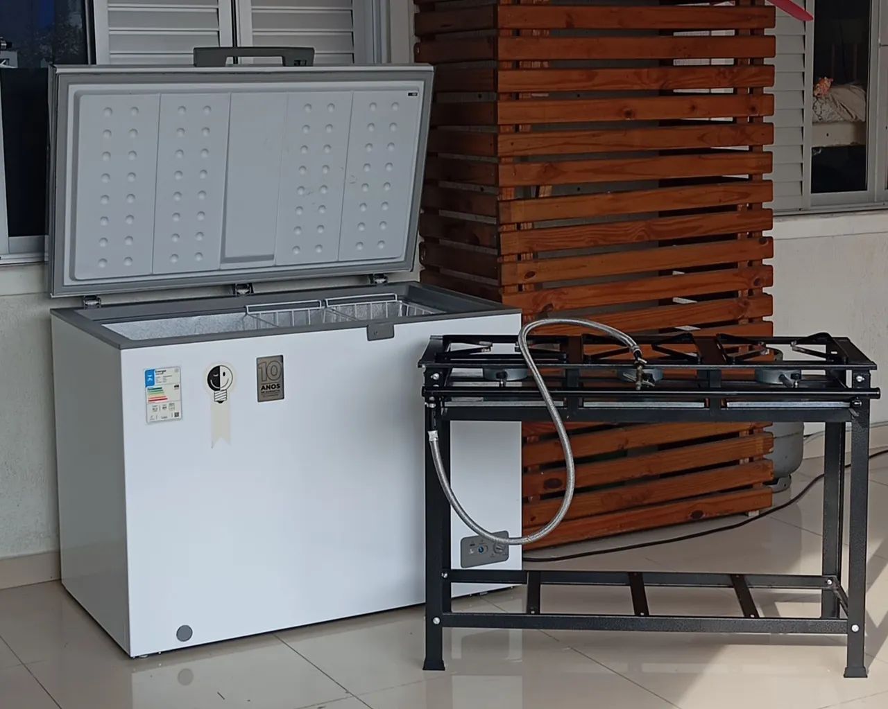 Freezer e Fogão de alta pressão 