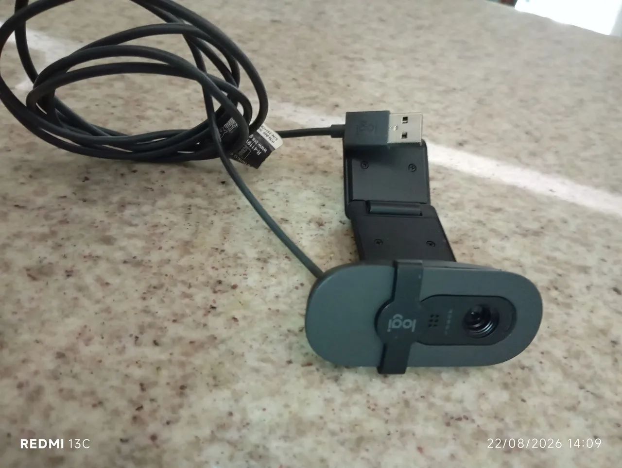 Camera webcam Logitech Brio 100 1080P - Foto 2