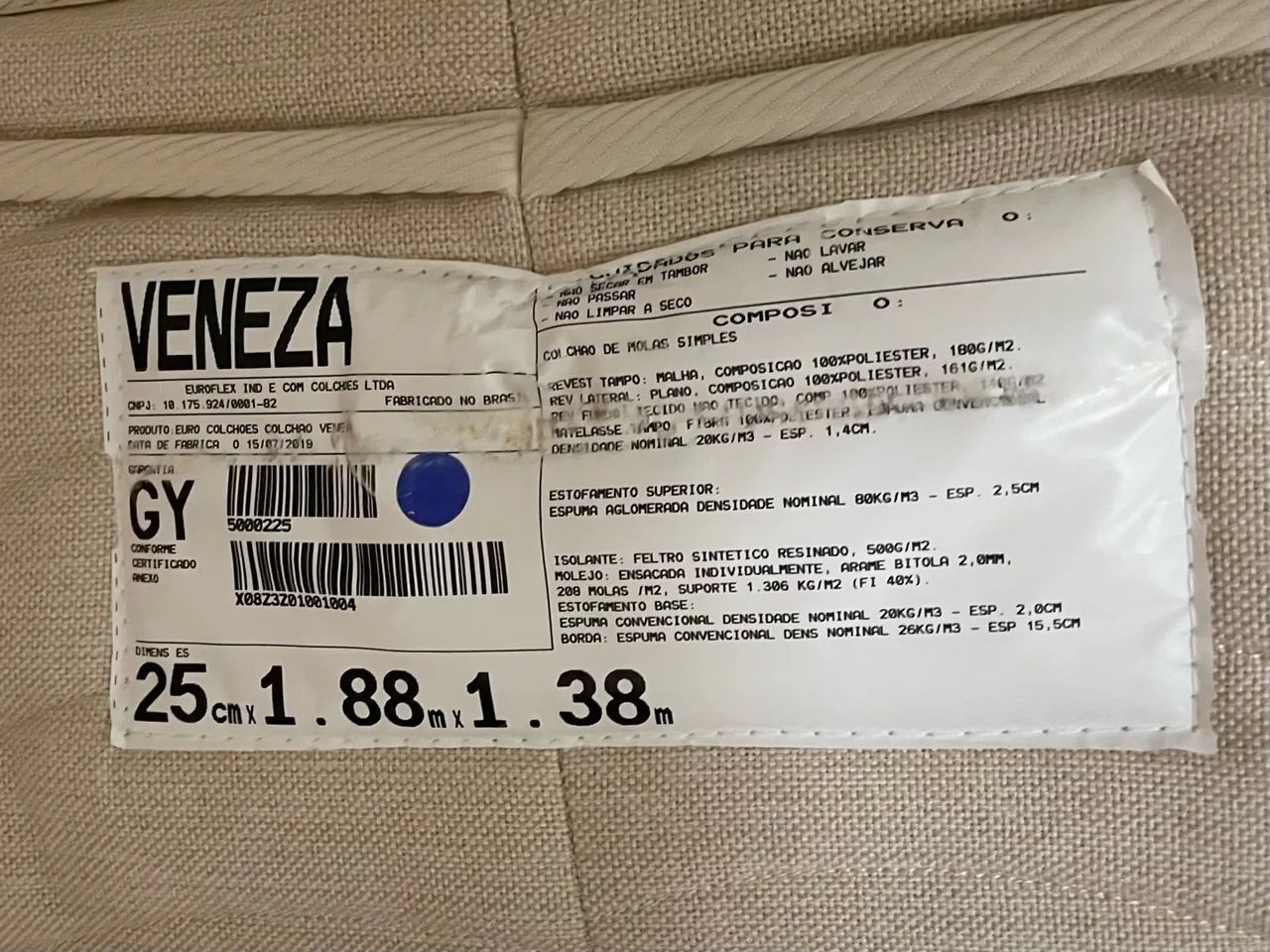 Cama box de casal + colchão - Foto 4