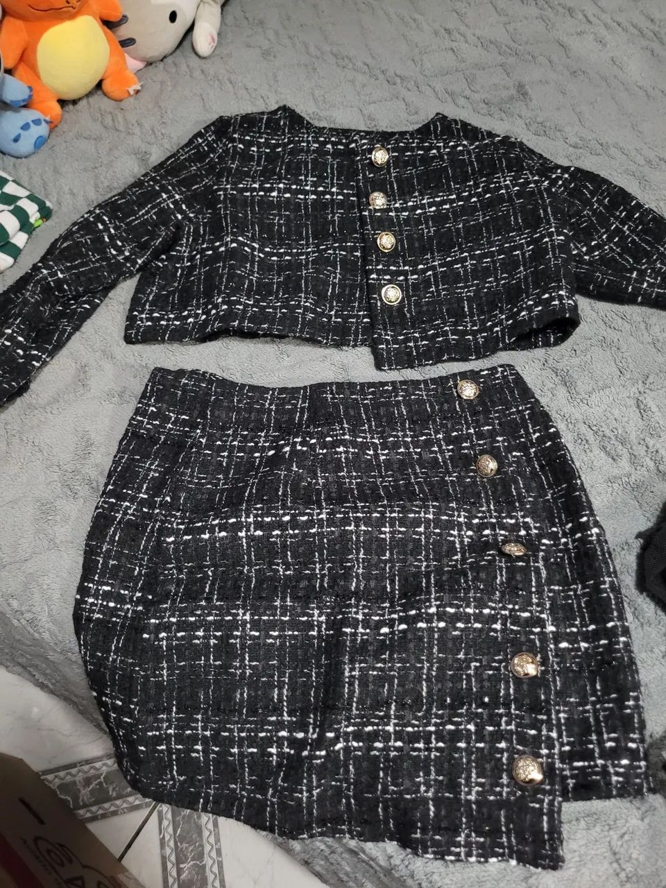 Conjunto Saia e Colete M