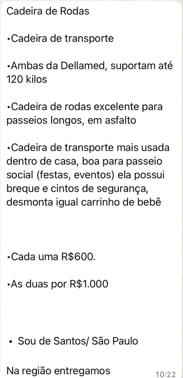 Cadeiras de rodas - Foto 5