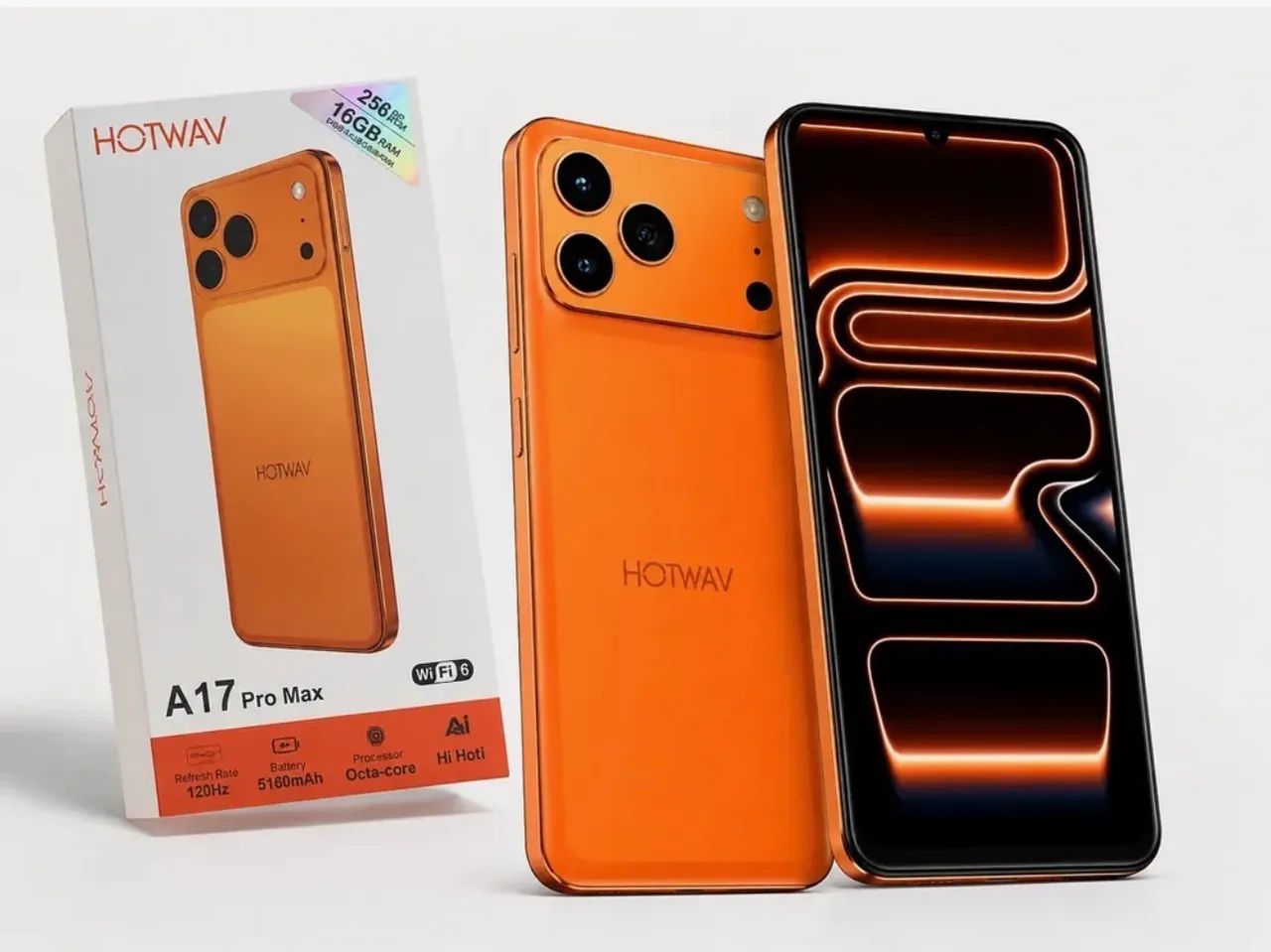 Celular Hotwav A17 Pro Max (sabor iPhone)