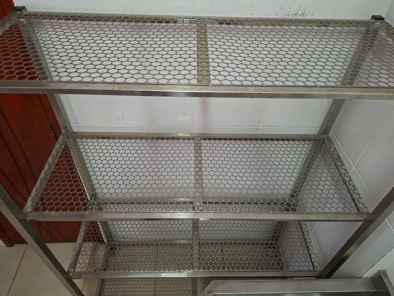 Estante Multiuso Aço Inox Escovado - Foto 2