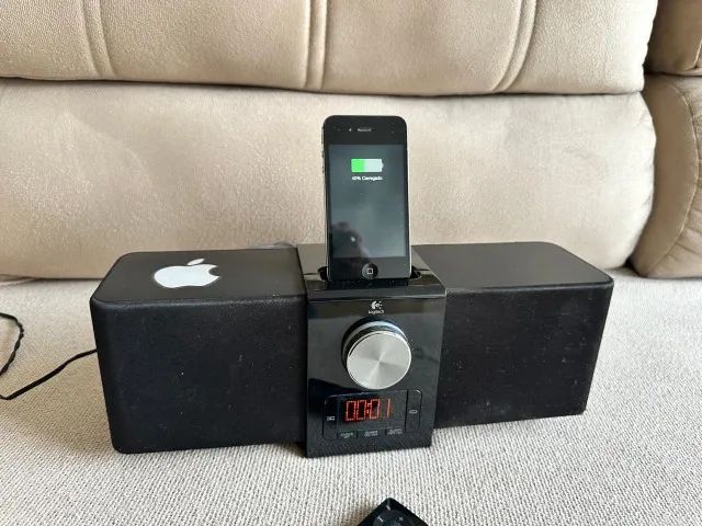 Caixa De Som Dock Station Logitech Pure-Fi Express Plus S-00067