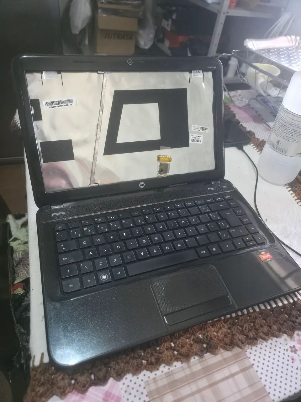 Carcaça notebook hp g4 2120br