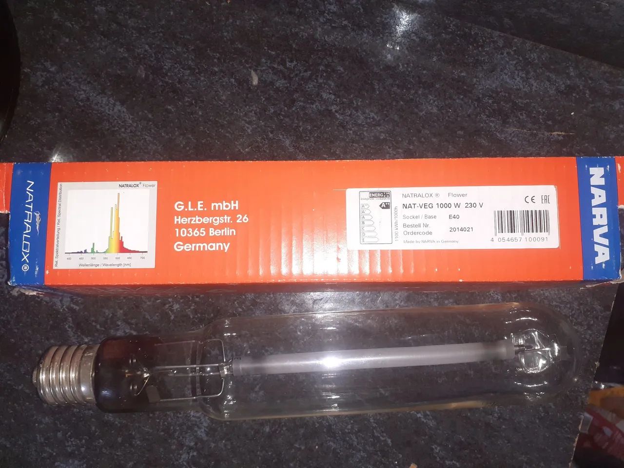 Lâmpada NATRALOX Flower 1000 W