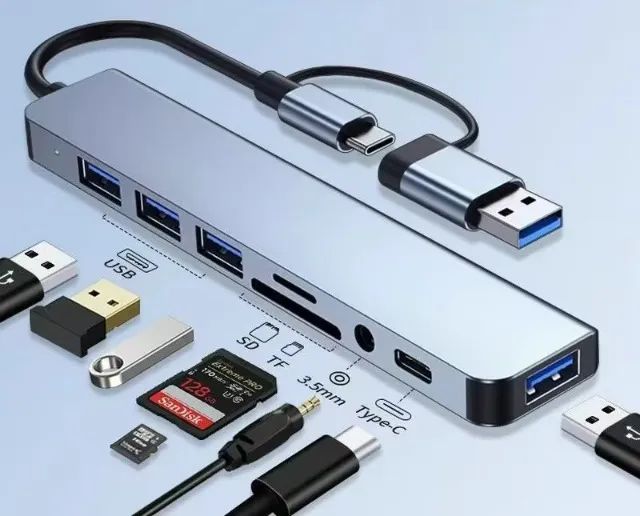 Hub USB Tipo-C MAC/ Windows (NOVO) - Foto 2