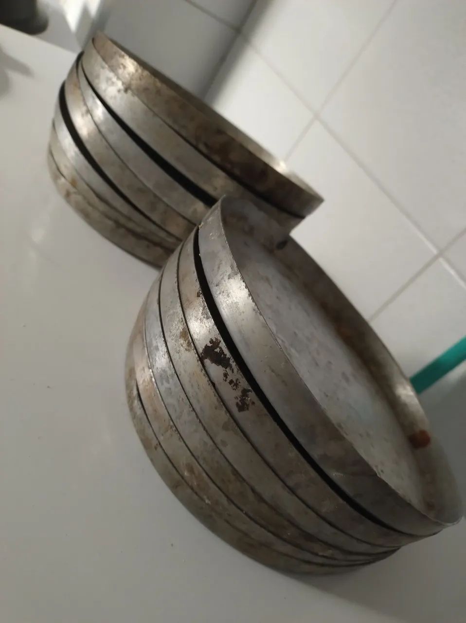 10 formas de pizza 18cm