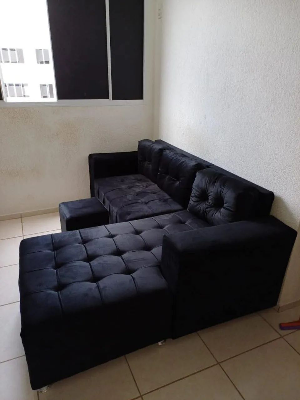 Sofá chaise 3 lugares pronta entrega  - Foto 5