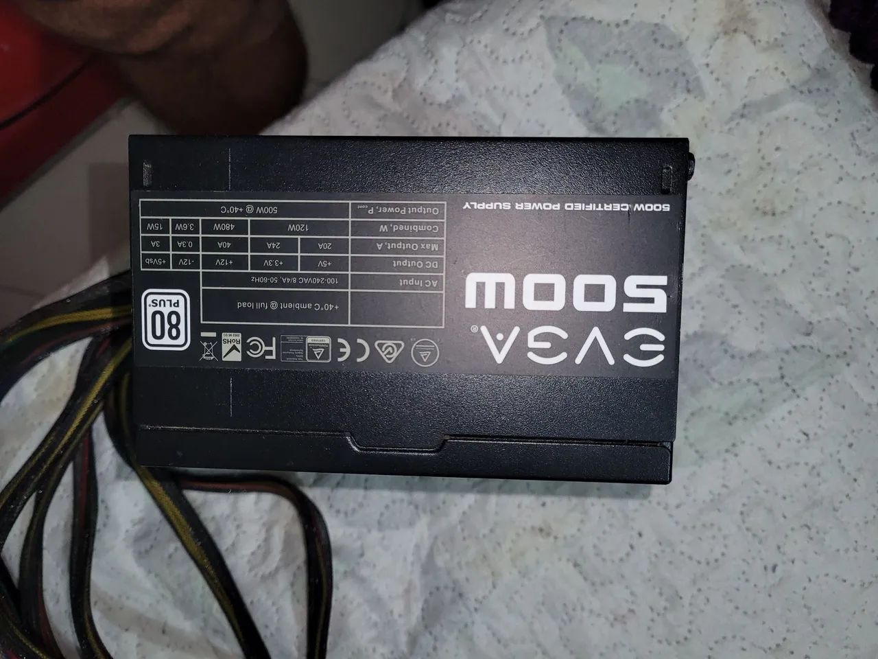 Fonte evga 500w
