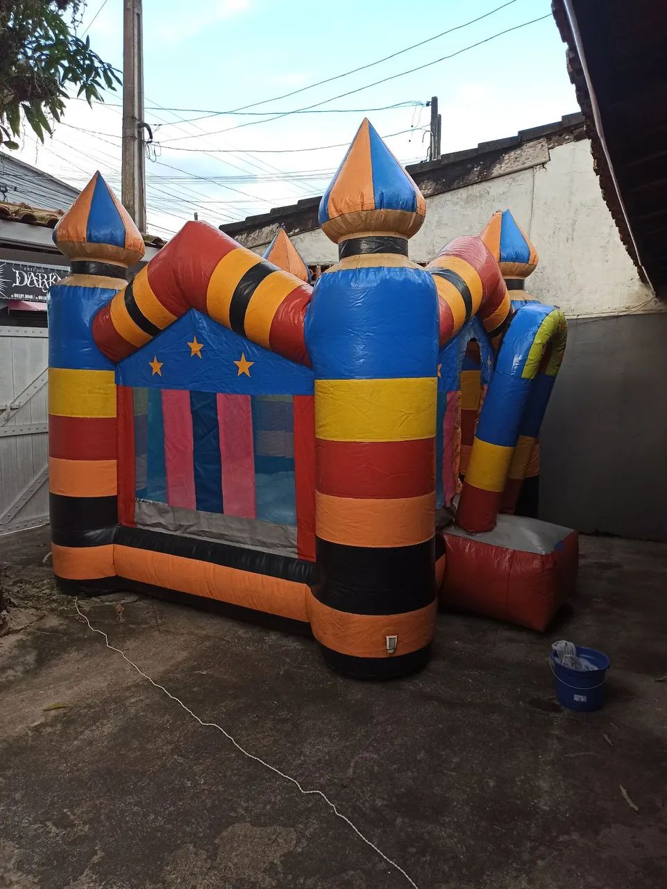 Castelo inflável sem motor  - Foto 3