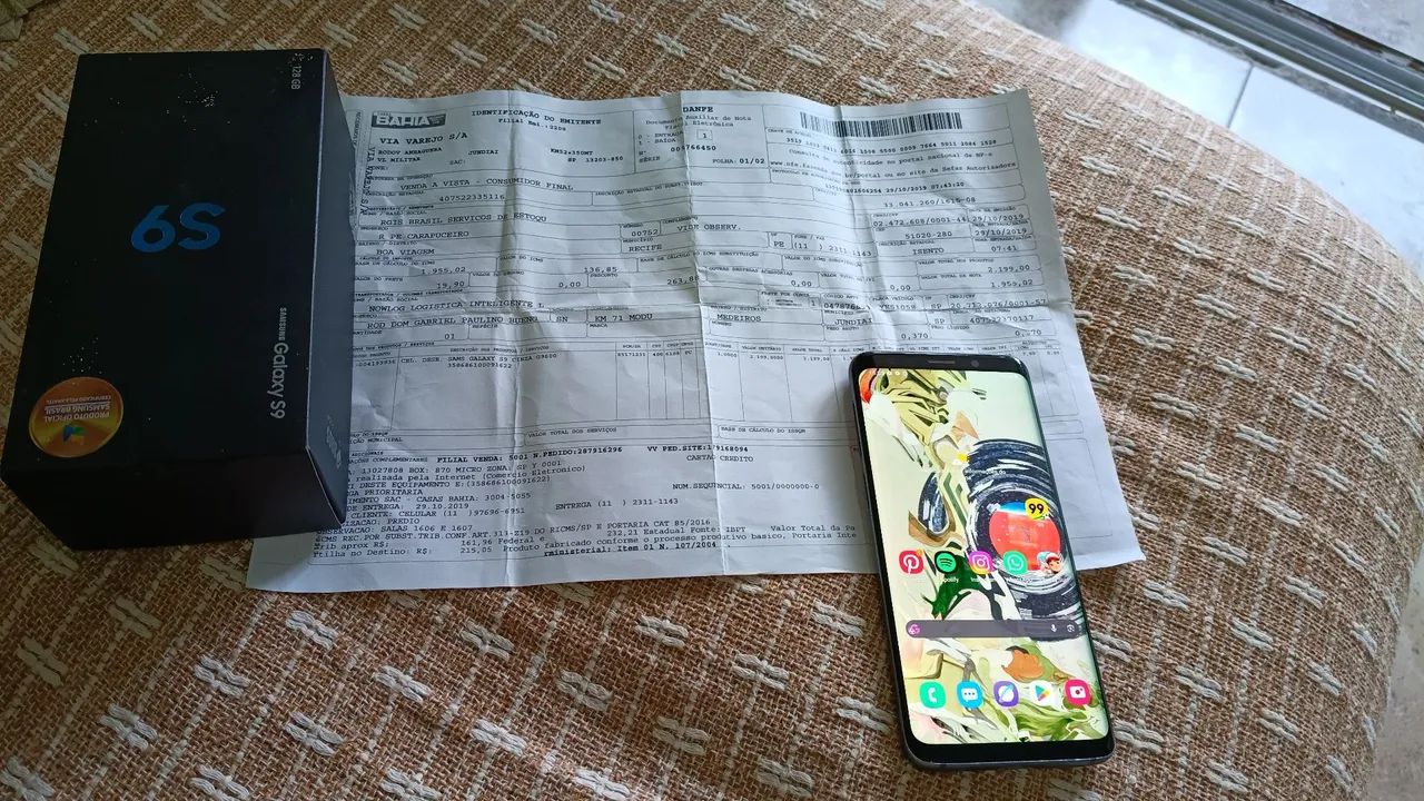 Samsung S9 com Burn-in - Foto 3