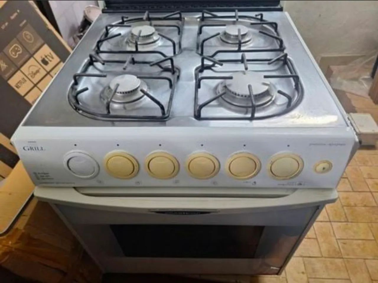 Fogão 4 Bocas Brastemp
