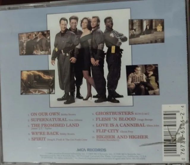 Cd de 1989 (importado) "Ghost Busters II" - MCA Records - USA  - Foto 2