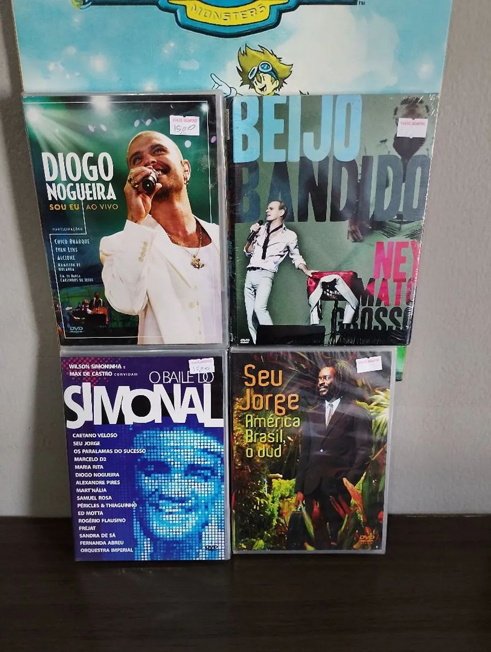 Dvd música novos 
