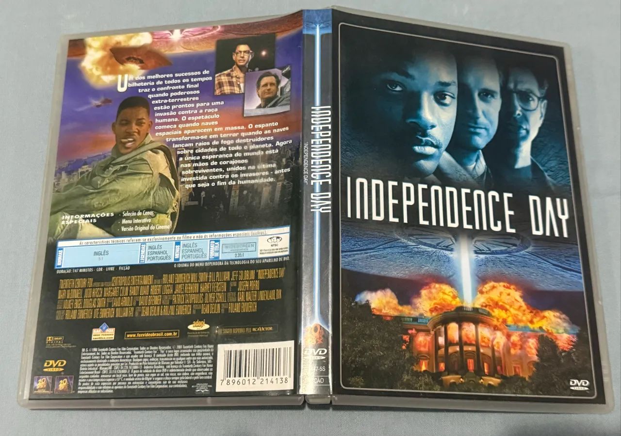 Independence Day | DVD | Filme - Foto 2