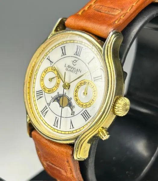 Rel ógio Lawman Quartz Moonphase - Foto 2