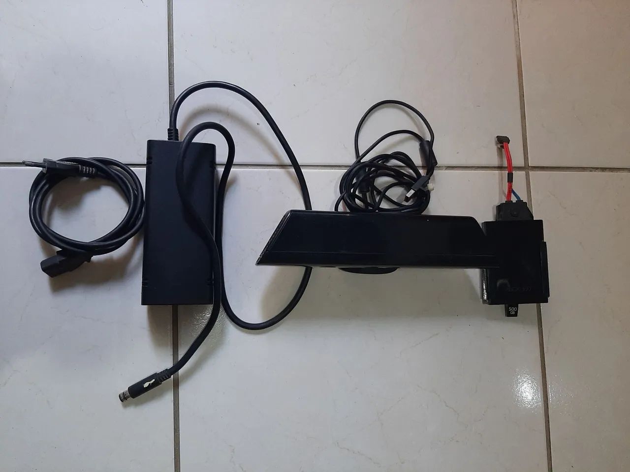 Fonte + Kinect + HD 500GB pra vender logo  - Foto 2