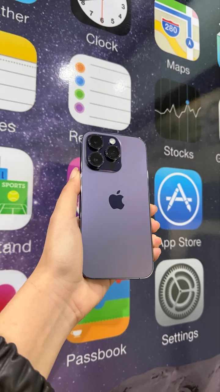 14 PRO ROXO 128 GB SEMINOVO DISPONÍVEL 
