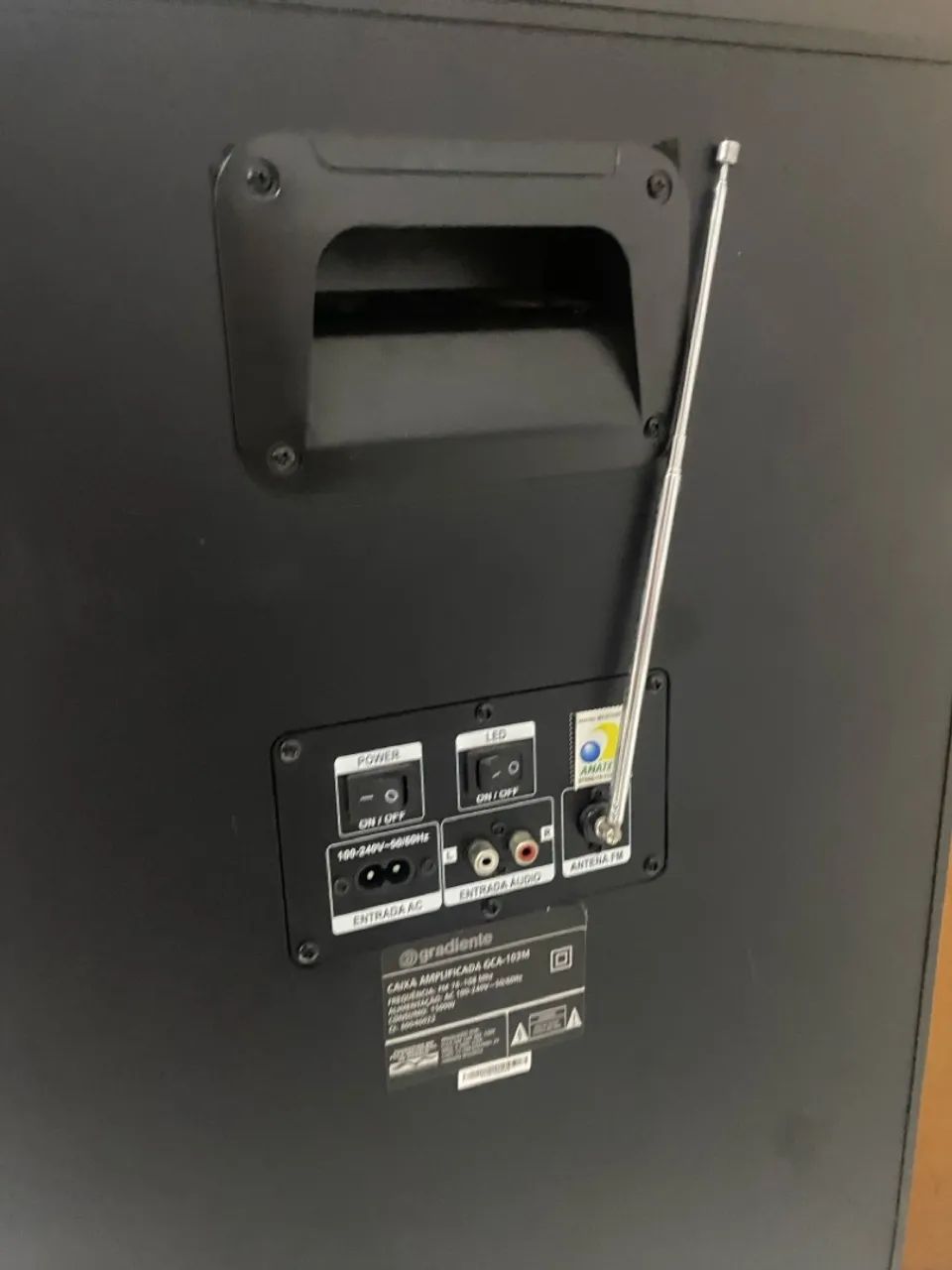 Caixa de som Gradiente, GCA 103M 1500W - Foto 3