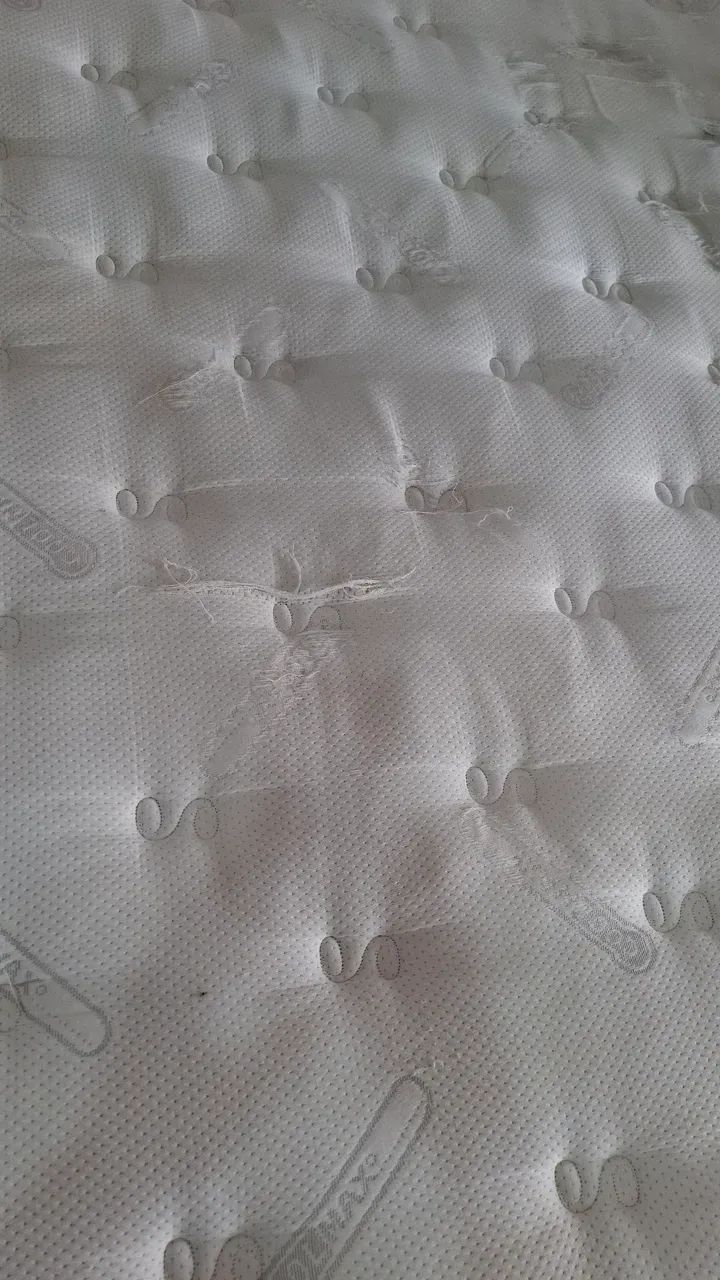 Cama box Queen size colchão herval  - Foto 5