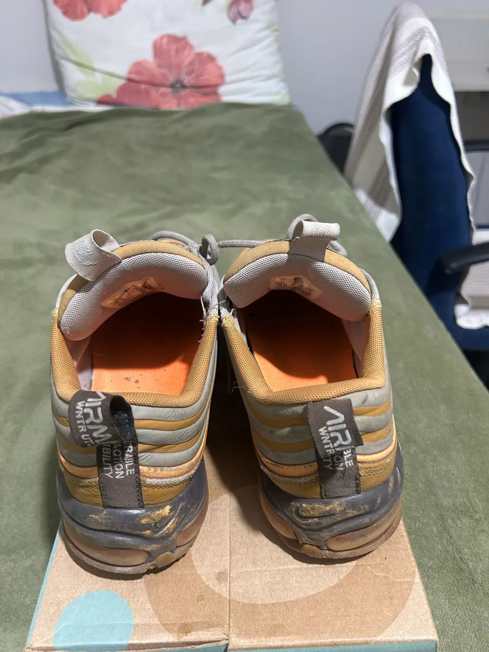 Tênis Nike Air Max 97 Laranja - Tam 42 - Original - Foto 4