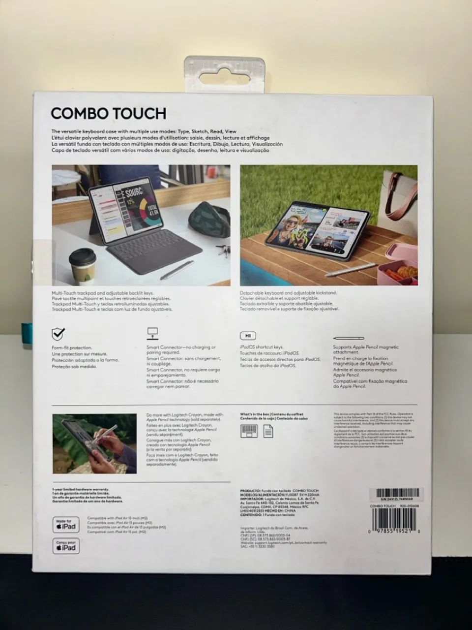 Capa teclado logitech para iPad  - Foto 2