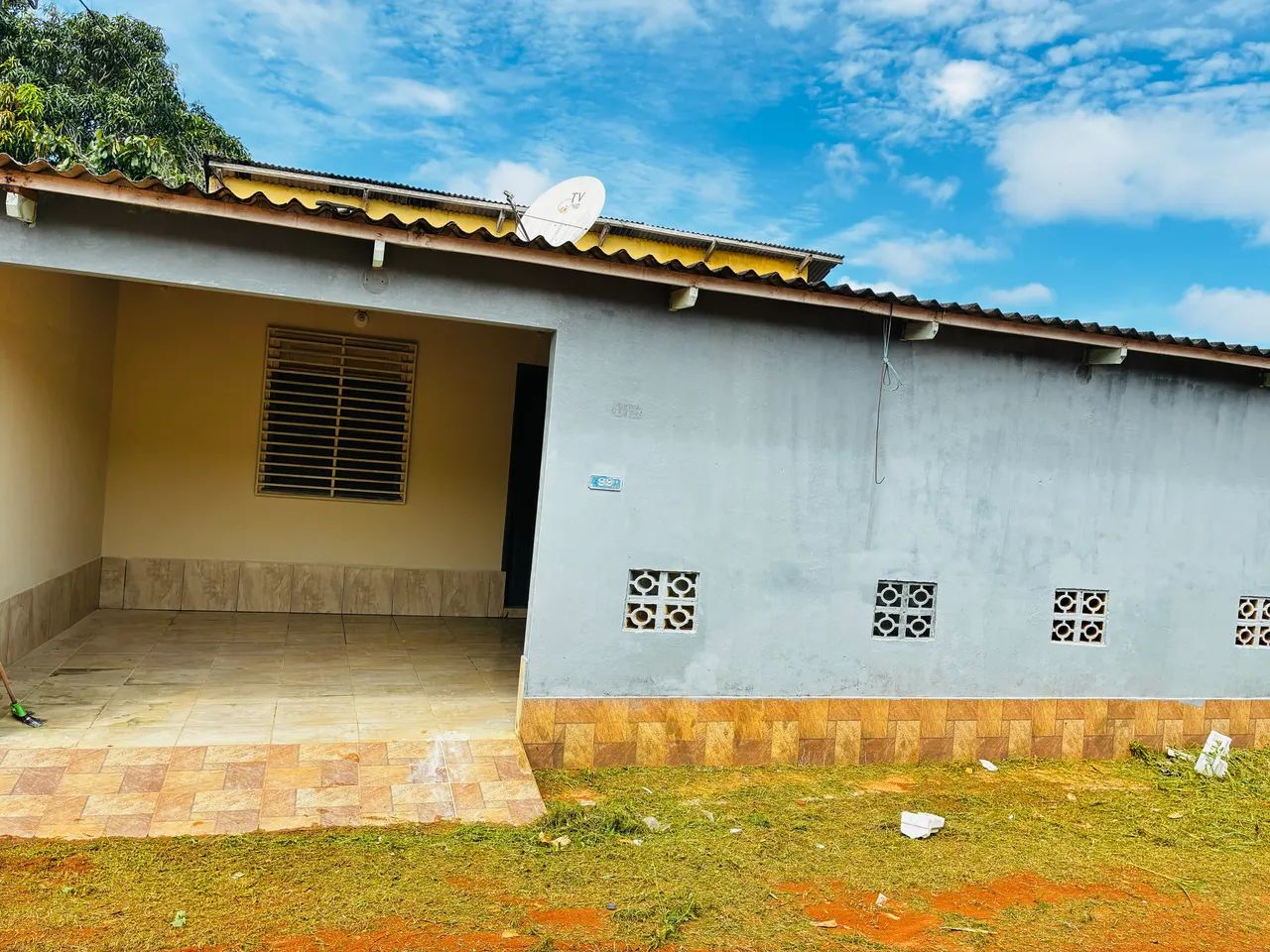 Casa em dois pisos 