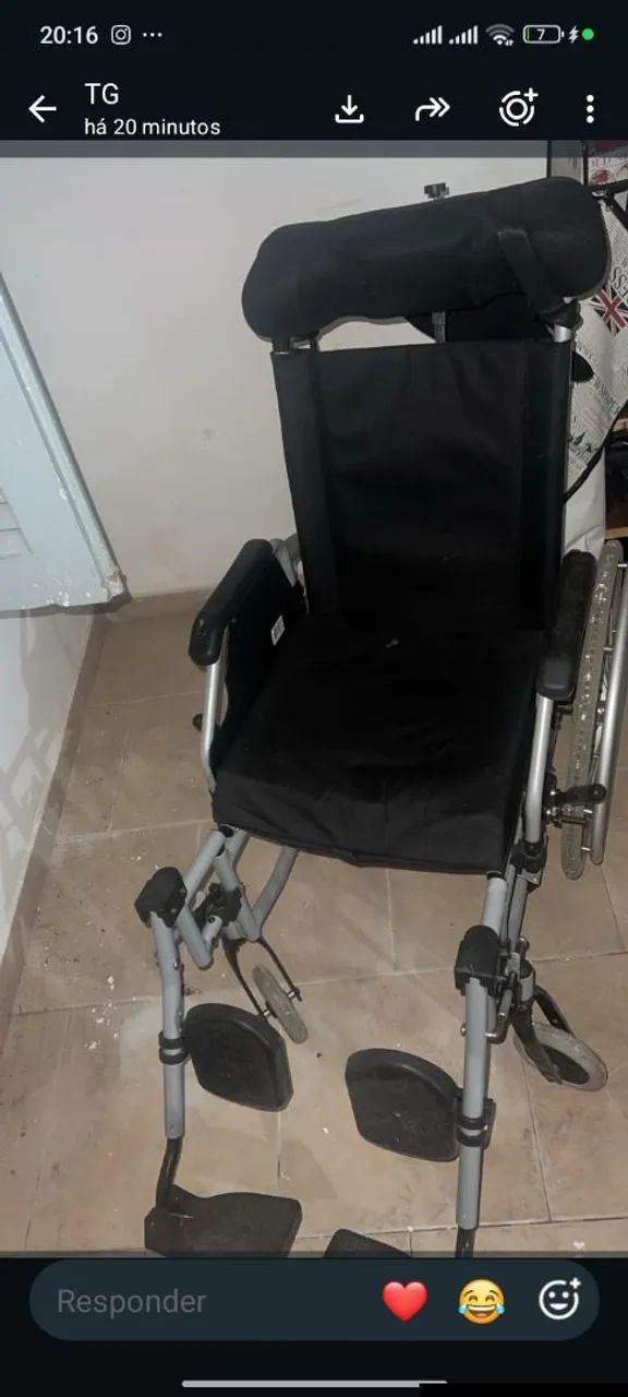 Andador/cadeira de rodas - Foto 2