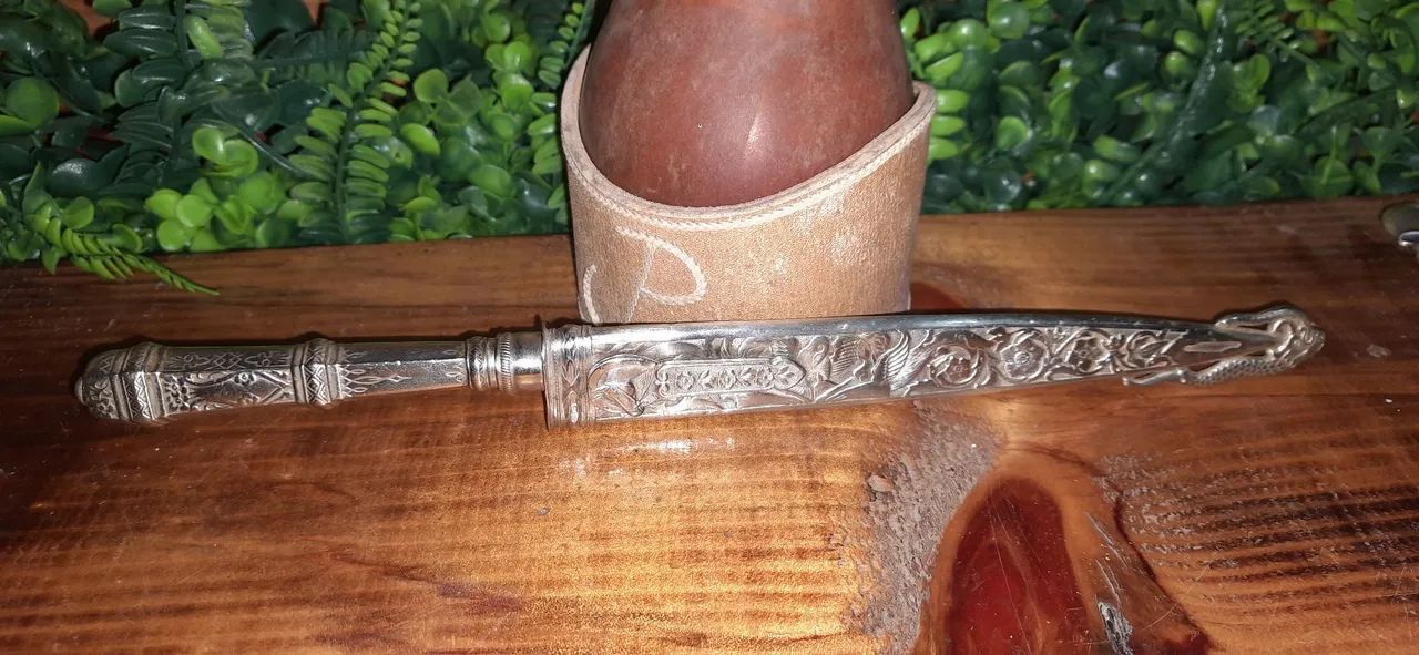 Faca prateada eberle bainha anjos