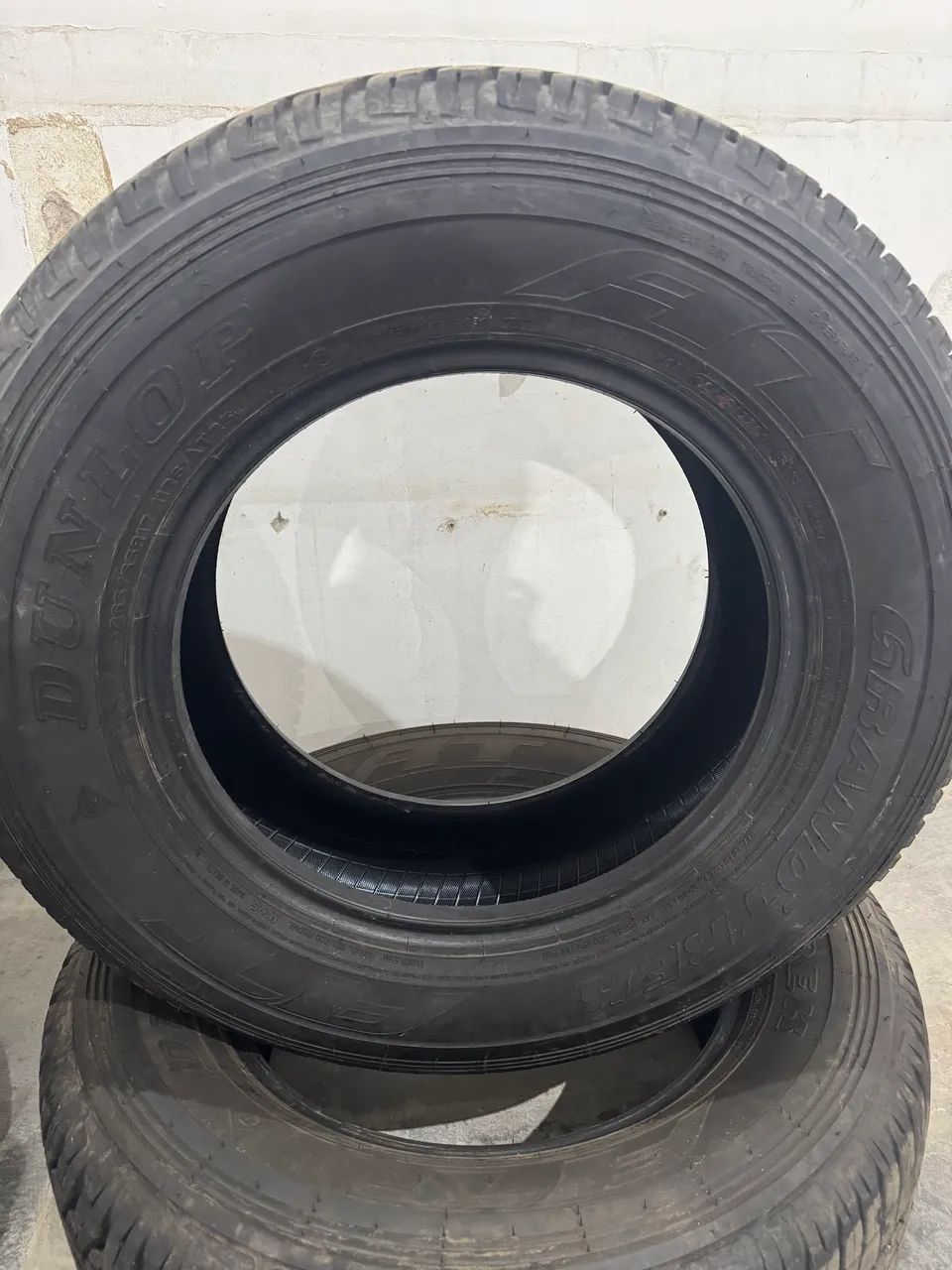 4 Pneus para caminhonete, DUNLOP 265/65 R17 AT - Foto 5