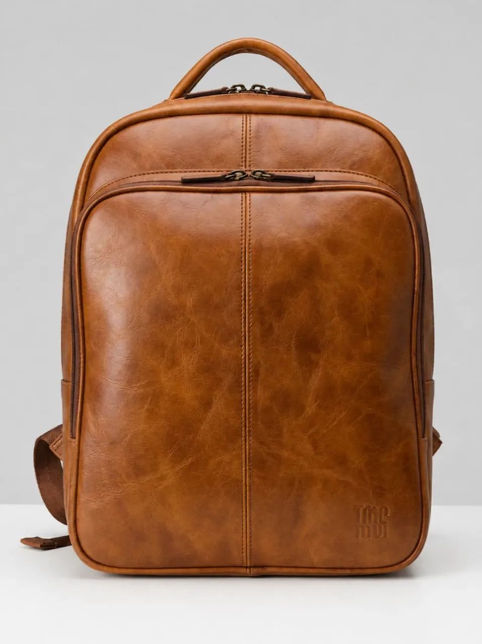 Mochila de Couro Legítimo - cor Marrom