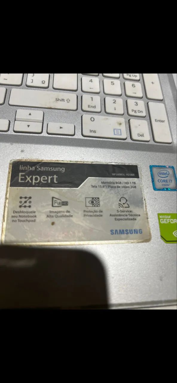 Notebook Samsung 