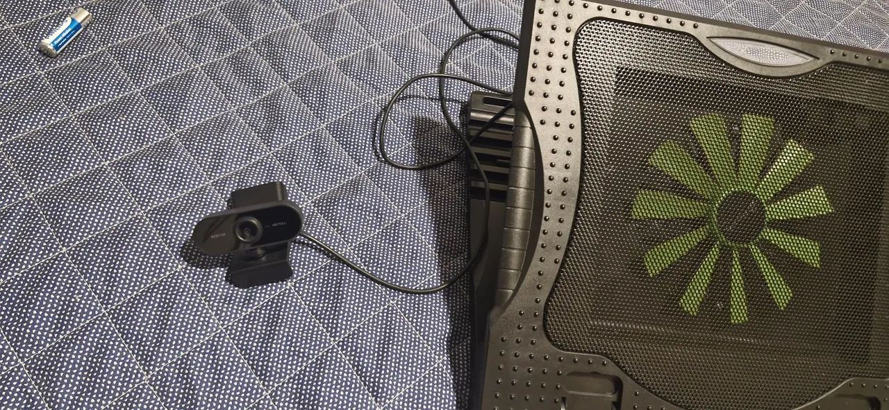Suporte pra notebook com cooler e webcam - Foto 4