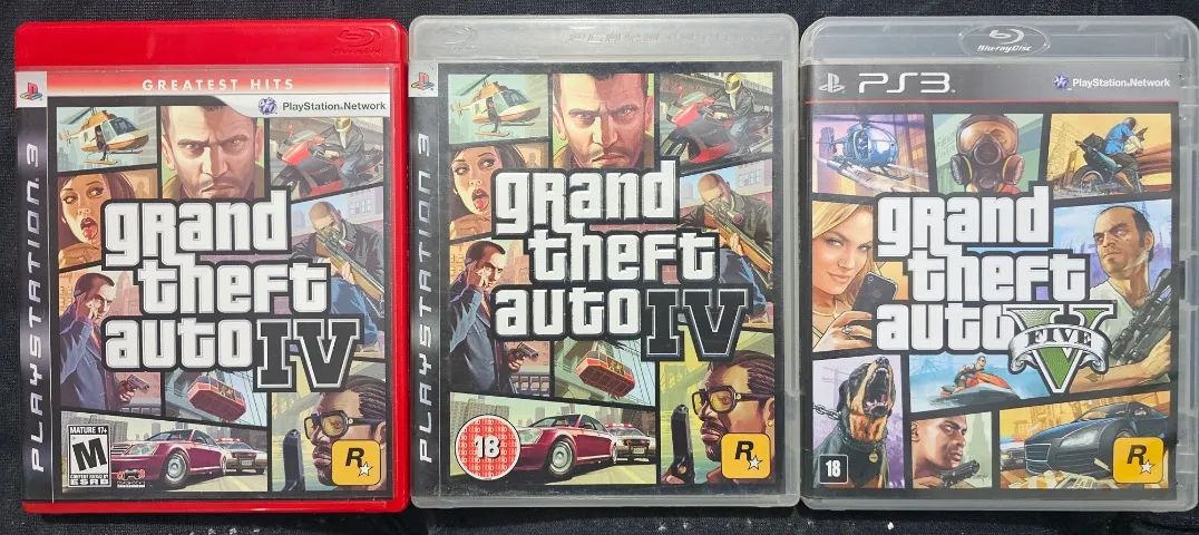 Lote - GTA - PS3 