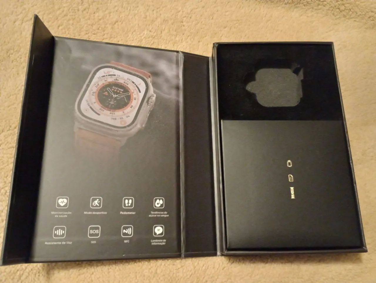 Berço para Smartwatch HW8 Ultra - Foto 3