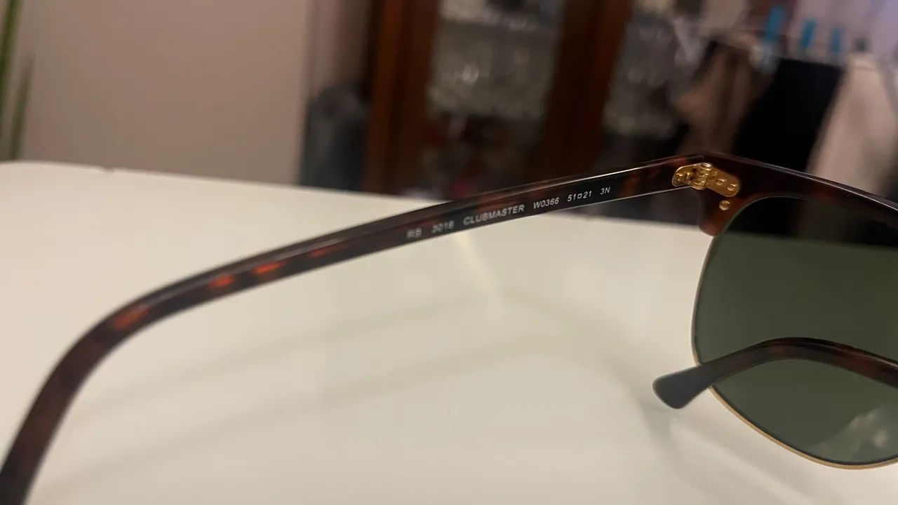 RayBan ClubMaster Tartaruga ORIGINAL - Foto 4