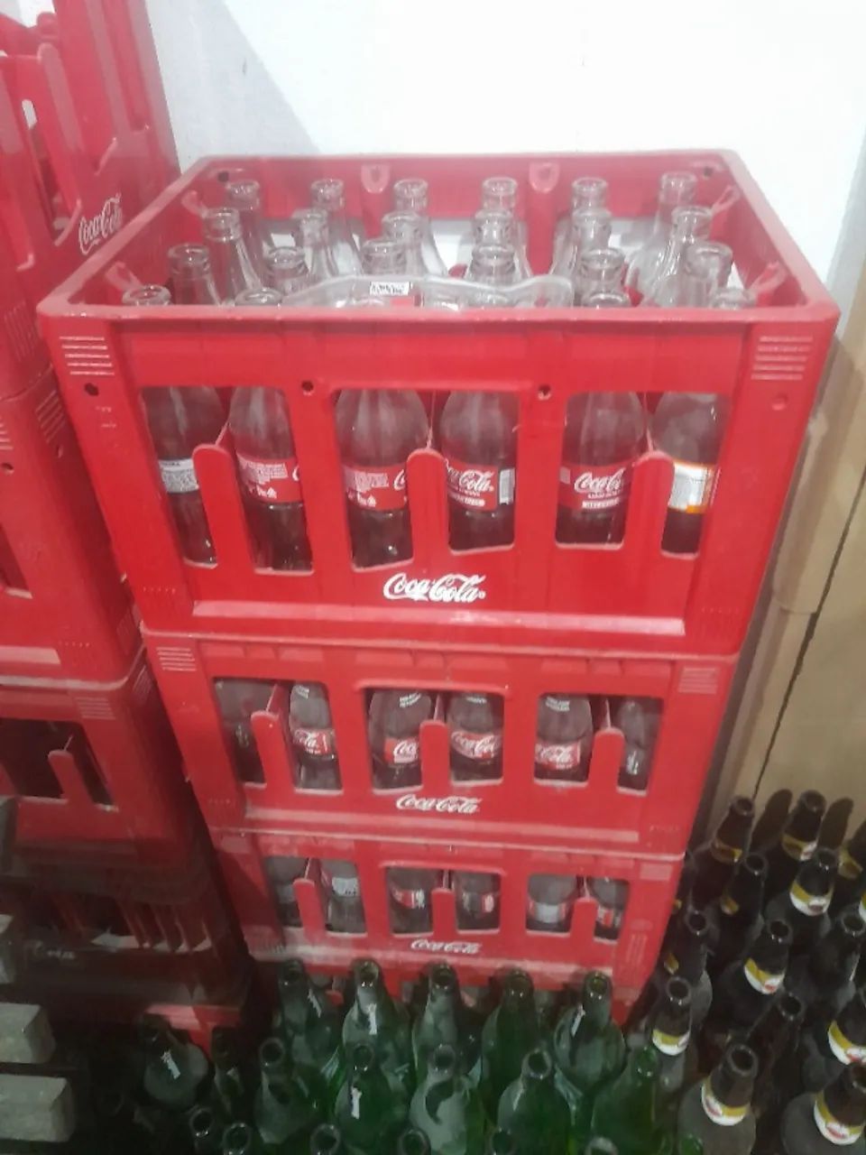 Caixa de vasilhames de coca cola 250 ml - Foto 2