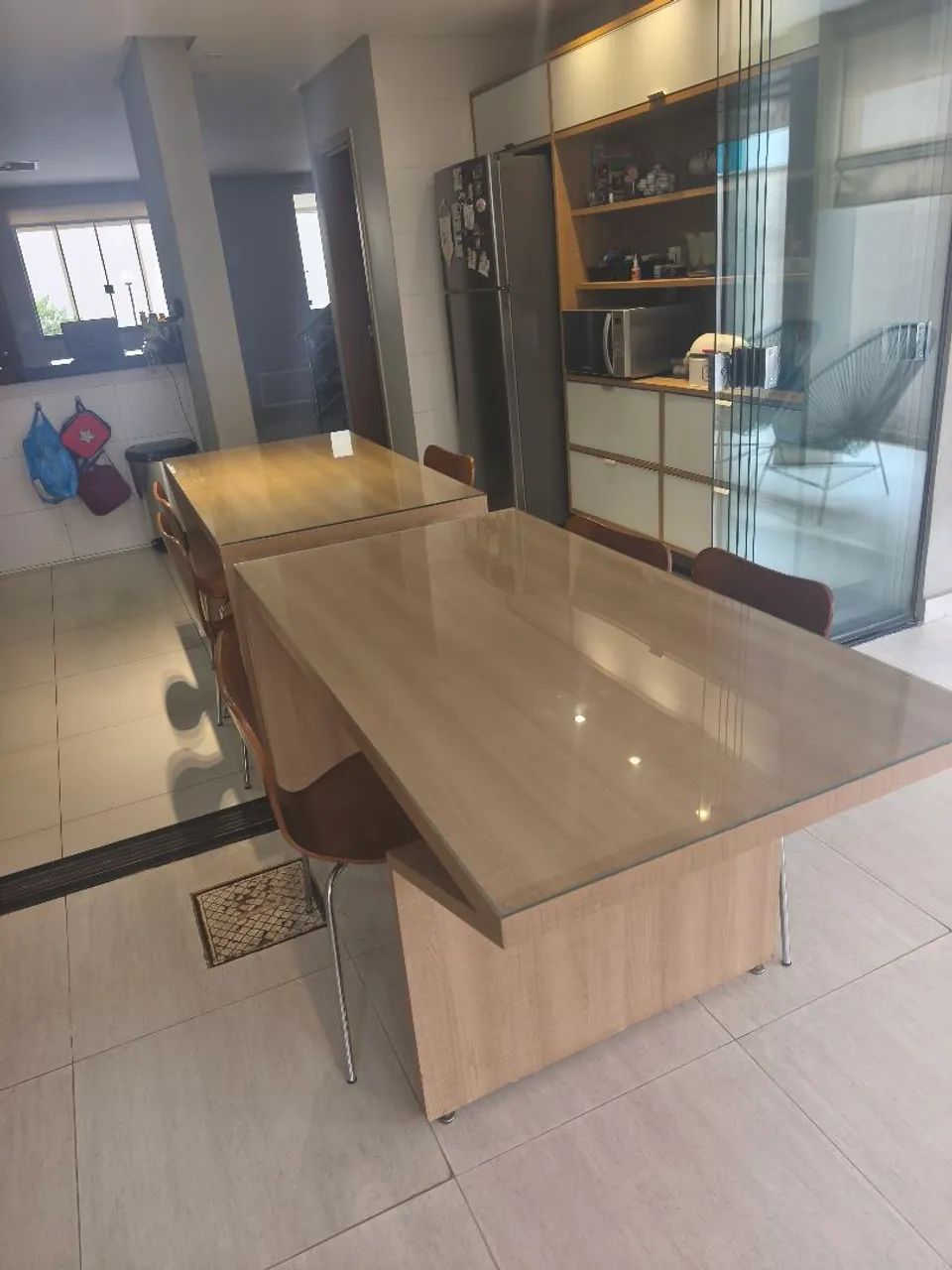 Conjunto de mesa e cadeiras  - Foto 2