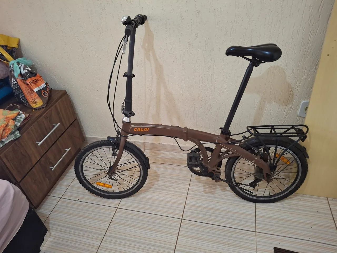 Bicicleta dobrável  - Foto 4