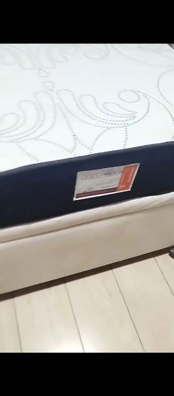Cama box com colchão D28 17 cm de altura - Foto 3