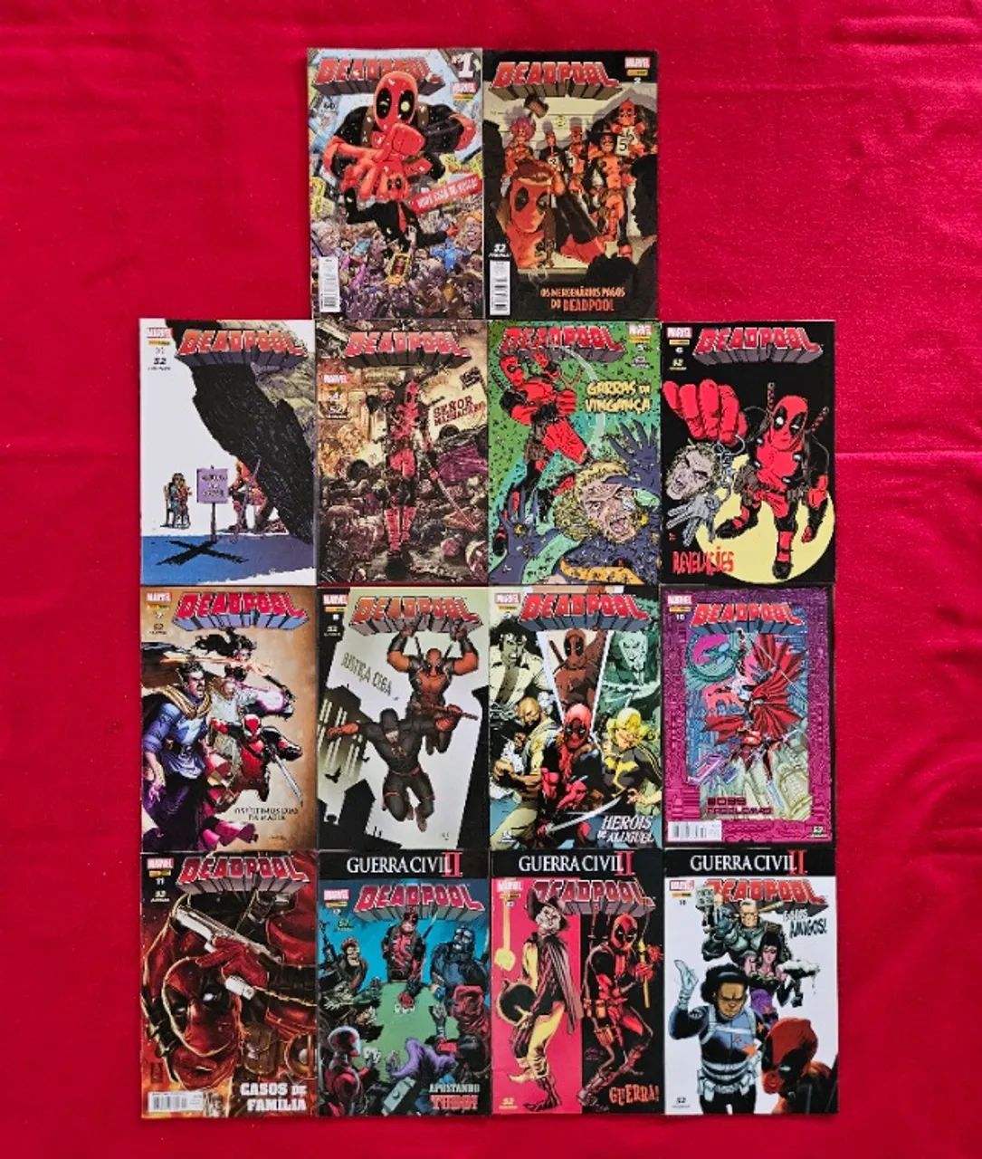 Coleção Deadpool, da Marvel 4ª Série Ano 2016/2019