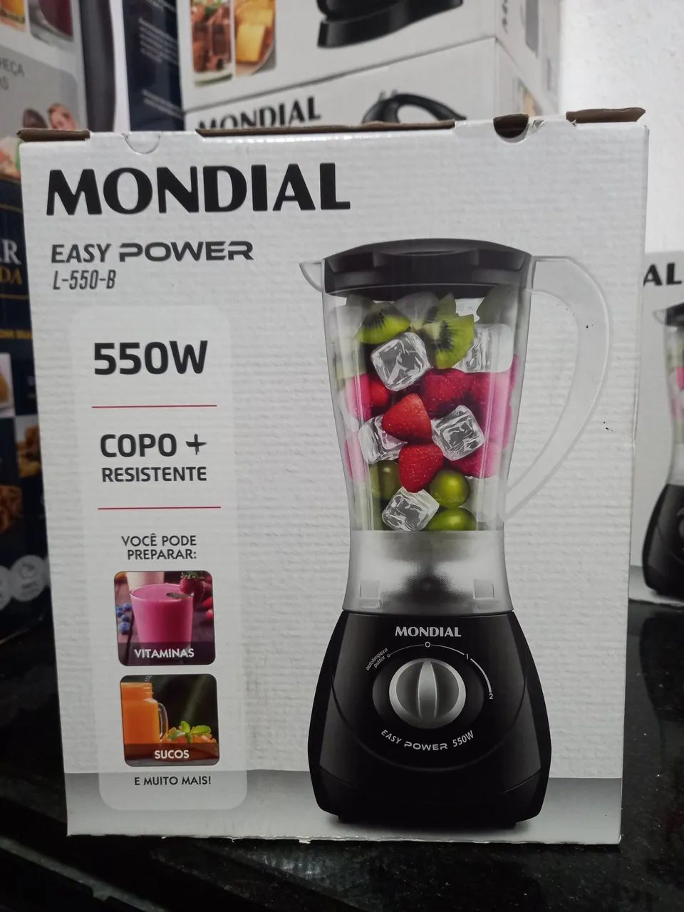 Liquidificador Modial copo resistente