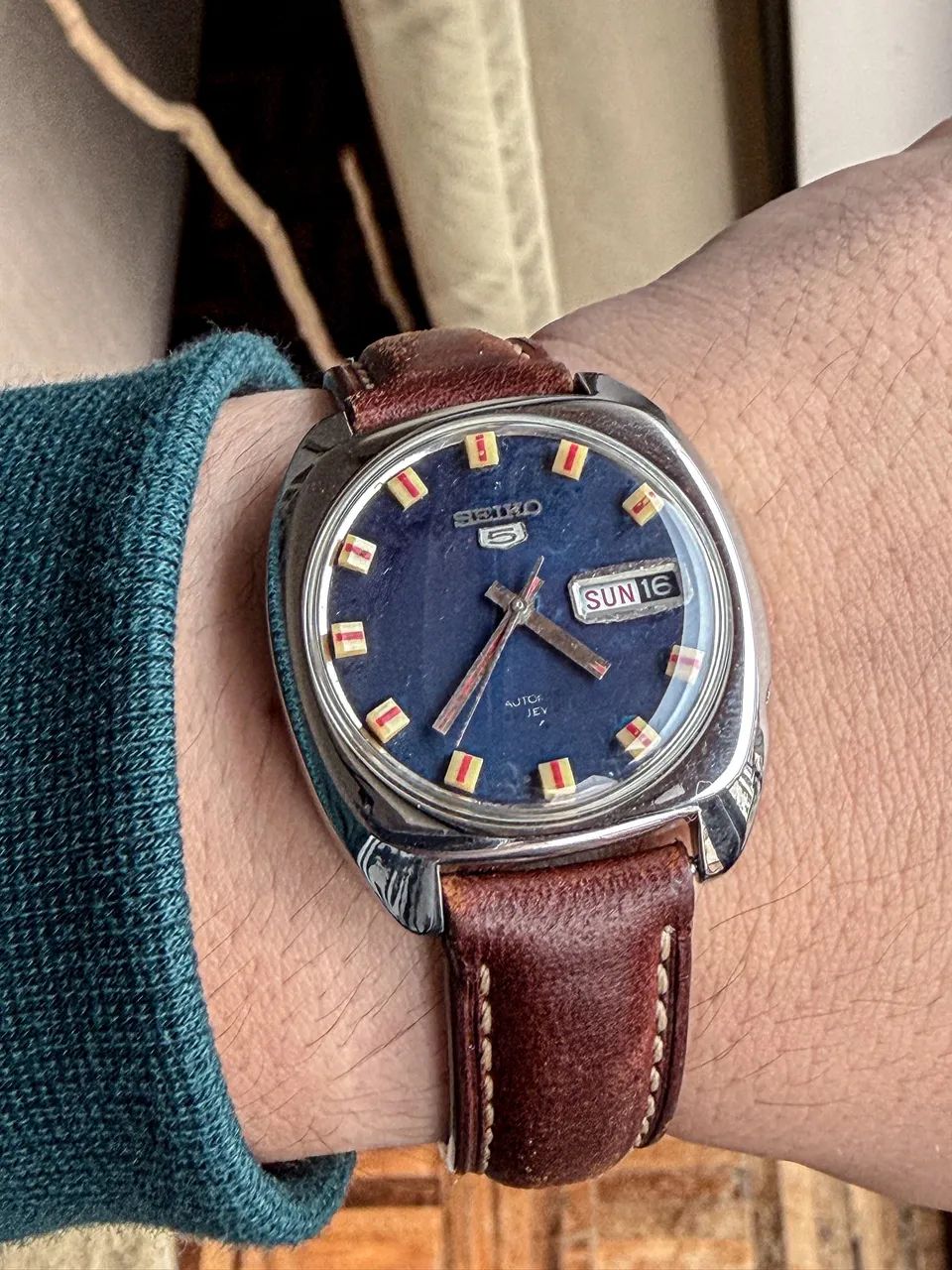 Seiko 5 Vintage Automático 6119-7103 - Foto 2