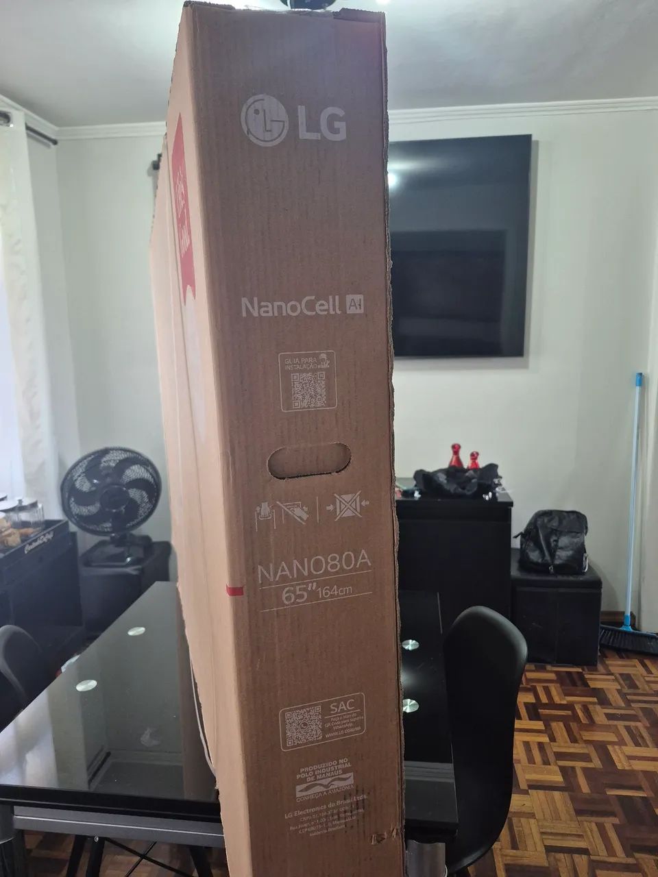Tv LG 65 polegadas nanocel nova - Foto 4