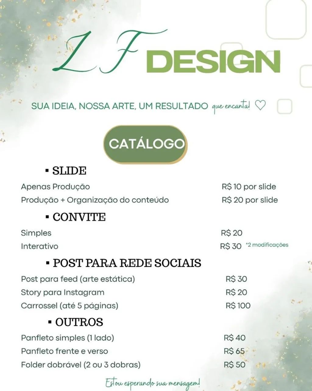 LF Design | Posts, Slides, Convites, Catálogo e Folders - Foto 2