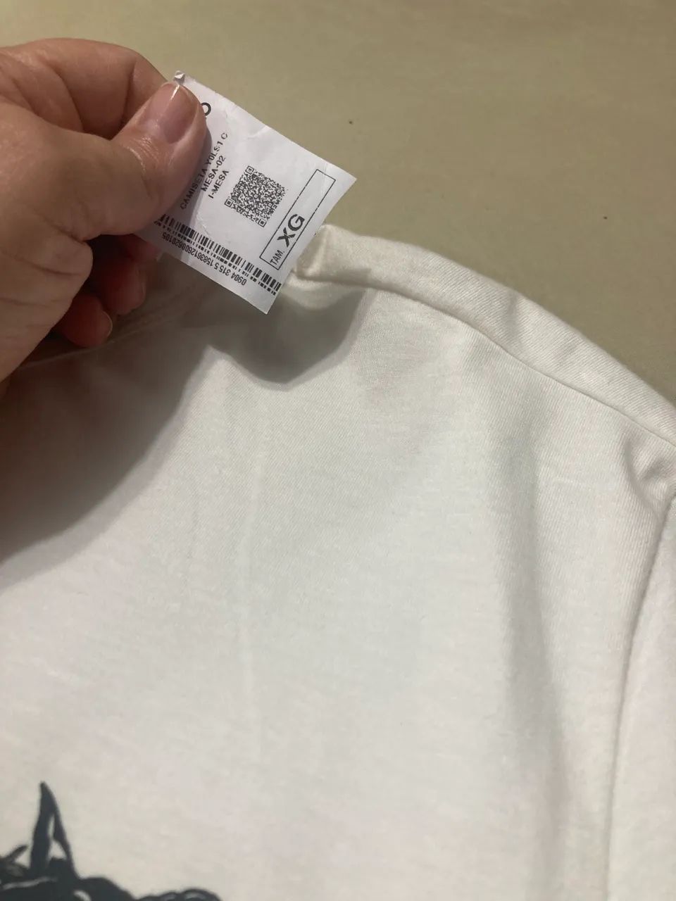 Camisa malha masculina XG - Foto 3
