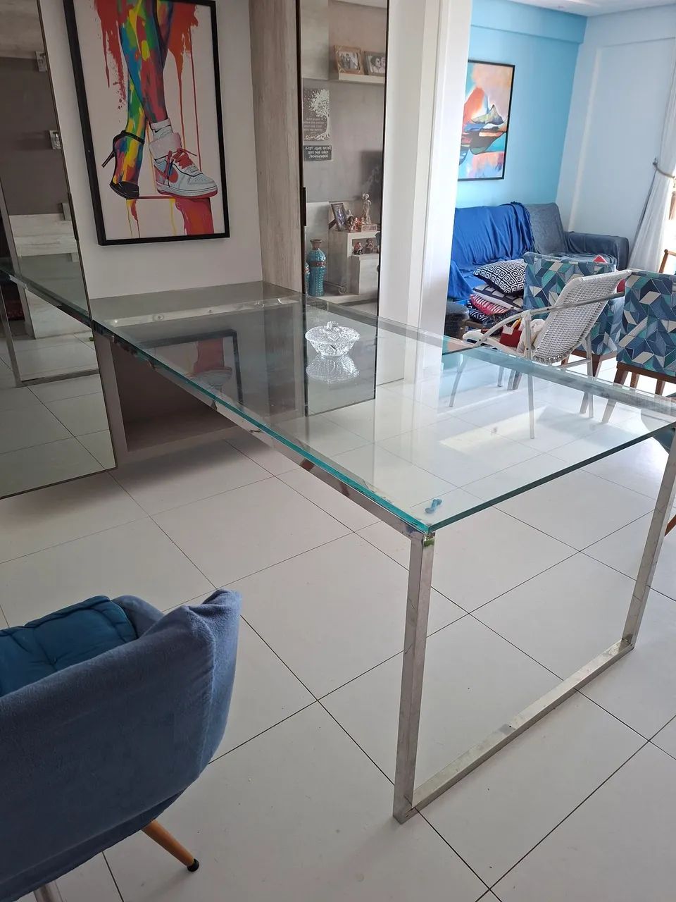 Mesa de vidro - Foto 3